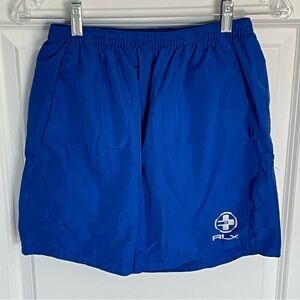 Ralph Lauren RLX men’s elastic waist athletic Shorts blue 47261